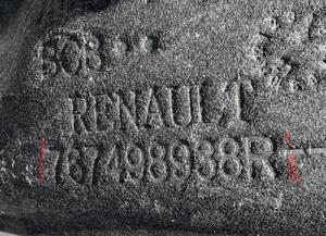 Nadkole lewy tyl renault megane v 767498938R org 3