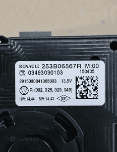 Renault Espace V panel sterowania radia navi 253B06567R 2