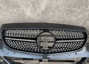 Zderzak przod mercedes c W205 14-  grill diamond 2