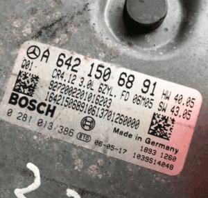 Mercedes E C s CLS ml r 280 cdi 300 sterownik 350 cdi silnika 320 diesel om 642 3