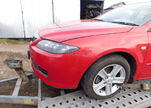 Mazda 6 02-07 Maska lampa zderzak pas atrapa 32G 5