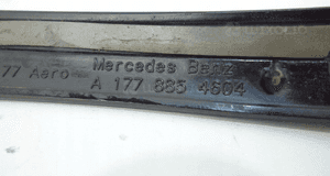 Mercedes a-klasa W177 2018- spoiler listwa zderzaka prawy przód A1778854604 6