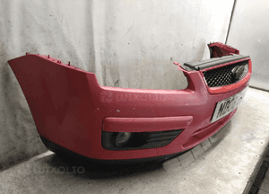 Zderzak przód przedni ford focus MK.2 2 ii C0 czerwony halogeny 2