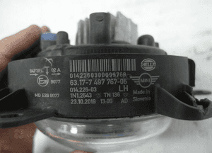 Mini Cooper F54 F55 Lift LCI Halogen lewy LED 3