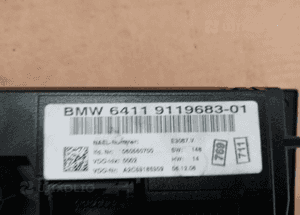 Panel Nawiewu Klimatyzacji BMW E87 E90 E91 9119683 4