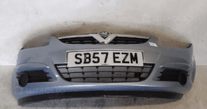 Zderzak przód przedni opel corsa d Z21C błękitny 1