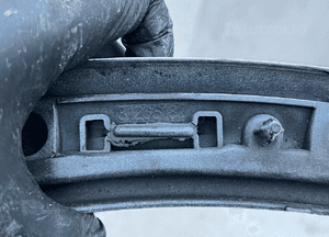 Listwa nakładka błotnika lewy przód 31265182 volvo C30 06-12R 7