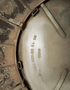 Dekielek kołpak kapsel 15" Mercedes W124 1244010224 3