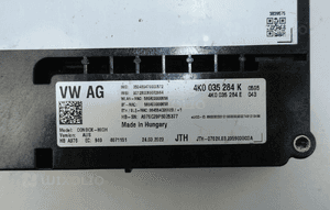 VW AUDI SKODA SEAT MODUŁ STEROWNIK WEZWANIA POMOCY SOS CON-BOX 4K0035284K 4