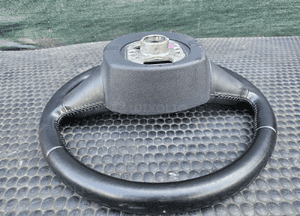 Kierownica Czarna Skóra Multifunkcja Air Bag Poduszka Wtyczka AUDI A4 B8 A5 A6 28