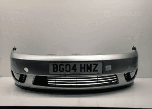 Zderzak przód przedni ford fiesta MK.6 6 vi miętowy halogeny 1