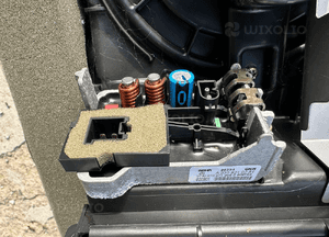 MERCEDES ML 163 belka nagrzewnica wiązka  lift  wentylator rezystor silniczek ciepło zimno cięgno 3