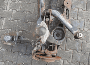 OŚ BELKA ZAWIESZENIE TYŁ TYLNE WÓZEK TYŁ TYLNY SKODA SUPERB II 2 5N0505235Q 4