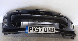 Zderzak przód przedni do peugeot 308 halogeny ktvd ktv czarny 1