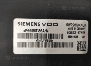 Dodge nitro 2.8CRD sterownik skrzyni biegów P05150186AH oryginał 6