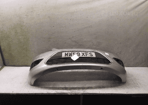 Zderzak przód przedni ford focus MK.2 2 ii lift fl 03 srebrny halogeny 1