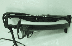 Klamka drzwi prawych keyless go kolor 197 mercedes sl R230 1