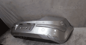 Zderzak tył tylny opel astra h 3 iii Z157 srebrny hb 3