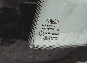 SZYBA CHROM lewy tył tylna 3D Ford Fiesta Mk7 VII 08- 2