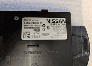 Renault Koleos I czytnik karty karta 285F6 JY00A 4