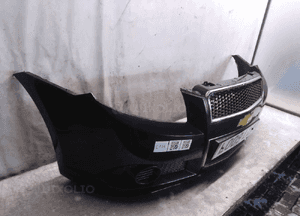 Zderzak przód przedni chevrolet aveo T255   czarny 5