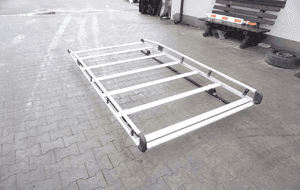 Bagażnik dachowy aluminiowy ford transit custom 1 i fl 7