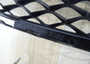 ATRAPA GRILL ZDERZAKA MERCEDES GLC w253 LIFT kamera a2538800302 LLU 8
