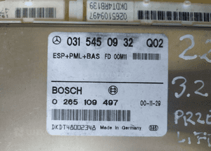 MERCEDES ML GL 164 163 S 220 S 221 E 211 CLS 219 CL 215 -  moduł ESP 4