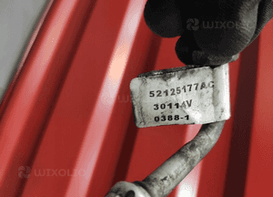 Jeep cherokee liberty kk 2.8 crd 07-12r zbiornik płynu wspomagania przewód 7
