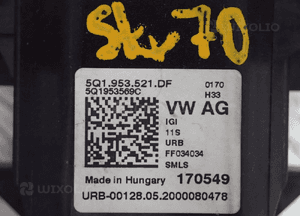 PRZEŁĄCZNIK ZESPOLONY  VW SKODA 5Q1953569C  5Q1953521DF 6