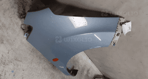 Błotnik PRAWY Przedni Chevrolet Spark III 2009-15r KOLOR GJS BŁĘKITNY 3