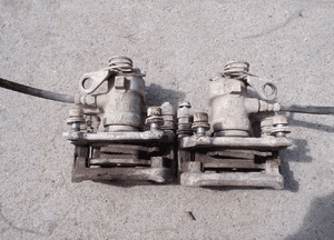 Fiat panda ii zacisk tylny prawy 2