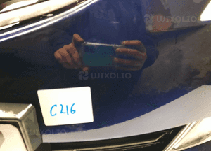 Zderzak przód przedni do mazda 6 gh ii 2 35J granat granatowy halogeny 2