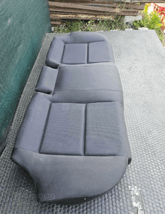 Fotele Fotel Kanapa Skladana Welur Czarny Soul Podlokietnik Audi A4 B6 Sedan Kombi Komplet 38