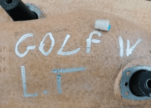 Boczek tapicerka lewy tył VW Golf IV 4 5