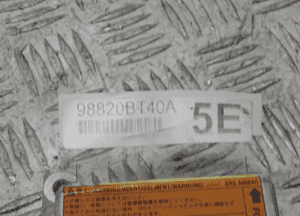 SENSOR MODUŁ AIRBAG NISSAN QASHQAI J10 LIFT 98820BT40A 2