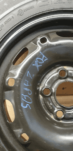 Koło zapasowe dojazdówka zapas 5J R14 ET35 VW FOX 6Q0601027H 11