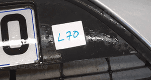 Zderzak przód przedni ford focus MK.2 2 ii lift fl 03 srebrny halogeny 2
