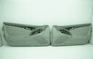 TAPICERKA LEWA PRAWA KPL 208 Leather - Gray MERCEDES SL R230 EUROPA 2