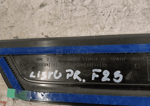 Listwa nakładka progu bmw X3 F25 X4 F26 m pakiet 2010- 2