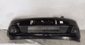 ) ZDERZAK PRZÓD PRZEDNI DO FORD FIESTA MK6 VI LIFT FL D2 CZARNY HALOGENY 1