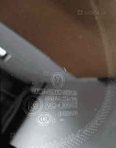 Szyba lewy tył karoseryjna VW Polo 9N Lift 3D AS2 05r 3