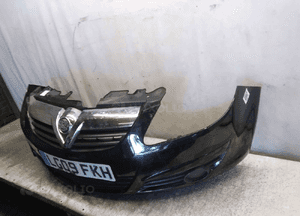Zderzak przód przedni opel corsa d Z20R czarny 3