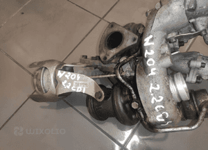 Mercedes W204 2.2CDI turbosprężarka turbina biturbo kompletna zdrowa oryg 12