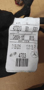 Wiązka instalacja drzwi lewy przód Mercedes GL X166 W166 9
