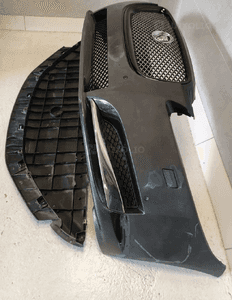 Jaguar xf X250 lift zderzak przód przedni czarny-chrom grill znaczek kratki 4XPDC płyta osłona kompletny 3