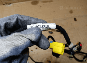 Wiązka instalacja drzwi prawy przód Keyless Go VW Passat B6 3C1971121EL 6