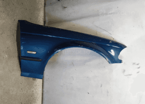 Bmw 3 E46 przedlift sedan kombi błotnik przód prawy topasblau niebieski 1