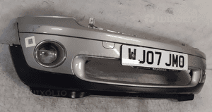 Zderzak przód przedni mini cooper srebrny halogeny 4