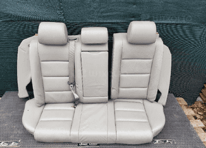 Fotele Kanapa Jasna Skora Platin Hell Grzane Elektryka Audi A4 B6 B7 20